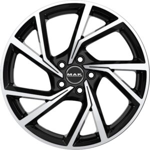 MAK Kassel Black Mirror 7,5x18 5x114.3 ET38 CB76,0 60° 800 kg F7580KABM38F2