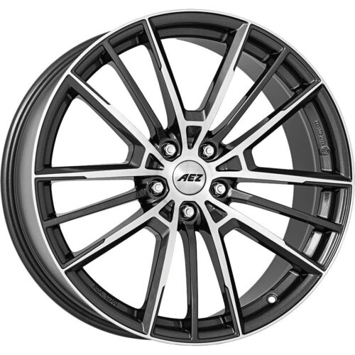 3768 AEZ Kaiman dark Gunmetal/polished 8x19 5x112 ET30 CB66,6 60° 760 kg AKA9K8FP30E