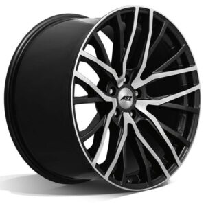 AEZ Panama dark Gunmetal/polished 8x20 5x112 ET27 CB66,6 60° 950 kg APA0K8FP27E
