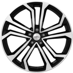 Dezent TA dark Black/polished 7,5x18 5x112 ET50 CB57,1 R13 740 kg TTAF8BP50E