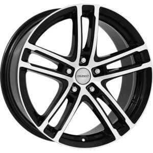Dezent TZ-c dark Black/polished 7,5x17 5x112 ET27 CB66,6 60° 810 kg TTZ78BP27CE