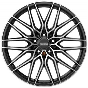 Fondmetal Cratos Glossy Black Machined 10x22 5x120 ET42 CB72,6 Flat 1050 kg RF18348