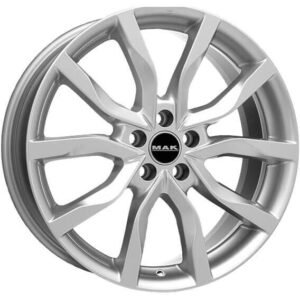 MAK Highlands Silver 9x21 5x108 ET38 CB63,4 60° 745 kg F9021HISI39GDX
