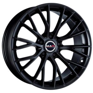MAK Munchen Matt Black 9,5x19 5x120 ET39 CB72,6 60° 735 kg F9590MUMB39I2B