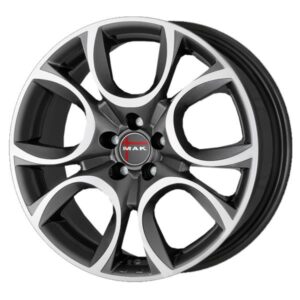 MAK Torino W Gun Met-Mirror Face 7,5x17 5x110 ET41 CB65,1 60° 650 kg F7570ONQM41LG2X