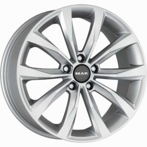 MAK Wolf Silver 7,5x17 5x100 ET48 CB56,1 60° 610 kg F7570WFSI48P4IX