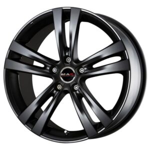 MAK Zenith Matt Black 6,5x16 5x108 ET45 CB72,0 60° 705 kg F6560ZHMB45GG3