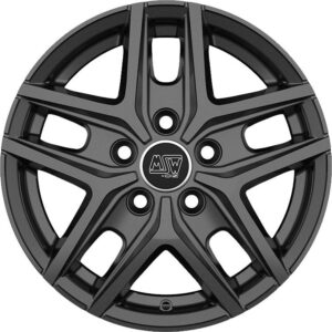 MSW 40 Van Gloss Dark Grey 6,5x16 5x160 ET55 CB65,1 60° 1300 kg W19362009TRC