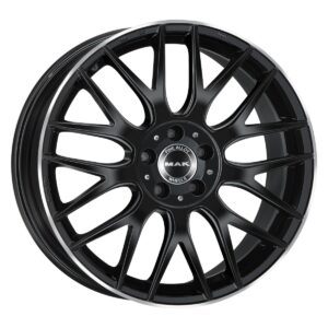 MAK Arrow Gloss Black Mirror Ring 9x20 5x112 ET28 CB66,6 (Long Bolt) R14 1050 kg F9020OWGL28WS1Y