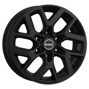 MAK Gravel Matt Black 7,5x19 6x139.7 ET26 CB106,1 Flat 960 kg F7590GRMB26VH2