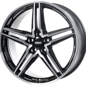 CMS C29 Diamond Black Gloss 7,5x17 5x112 ET52 CB66,5 60° 740 kg C29 757 52 98S DB