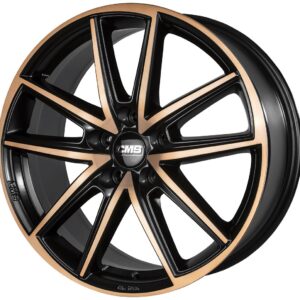 CMS C30 Diamond Black Copper 8x18 5x112 ET39 CB66,5 R13 740 kg C30 808 39 91S DBC