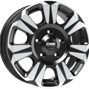 CMS C31 Diamond Black Gloss 6,5x17 5x120 ET60 CB65,1 R14 1150 kg C31 657 60 71S DB