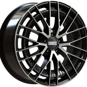 Fondmetal Kari Glossy Black Machined 8x18 5x112 ET34 CB66,5 R14 830 kg RF19259
