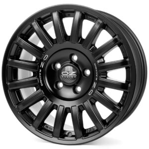 OZ Racing Rally Raid Matt Black Silver Lettering 8,5x18 6x139.7 ET0 CB106,0 60° 790 kg W01C01802AR9