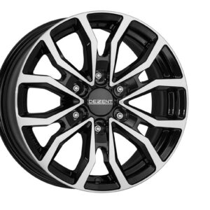 Dezent KC dark Black/polished 8x18 6x139.7 ET20 CB106,1 Flat 1150 kg TKCGDBP20