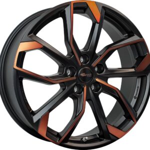 RC Design RC34 Black Orange Matt (BOM) 7,5x19 5x112 ET50 CB57,1 R13 750 kg 355738