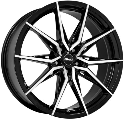 8219 Brock B42 Schwarz Glanz Voll-Poliert (SGVP) 9,5x20 5x112 ET25 CB66,6 60° 780 kg 344961