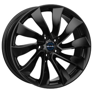 MAK Solar Gloss Black 9,5x19 5x114.3 ET45 CB64,1 60° 750 kg F9590SXGB45FR3
