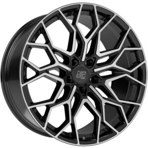 MSW 51 Gloss Black Full Polished 10x20 5x112 ET40 CB73,0 60° 1050 kg W1943150256