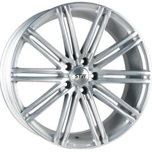 STW 10 Silver 8x18 5x108 ET43 CB63,4 60° 680 kg STW10GHSI43