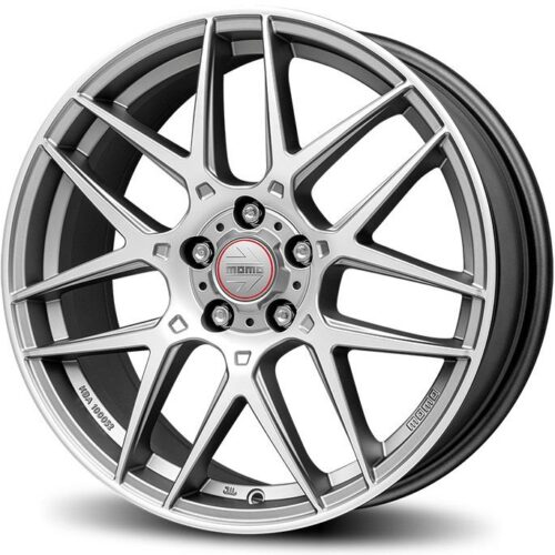 Momo Competizione Titan-Silver Polished 7,5x17 5x112 ET45 CB72,3 60° 700 kg WCOT75745512E