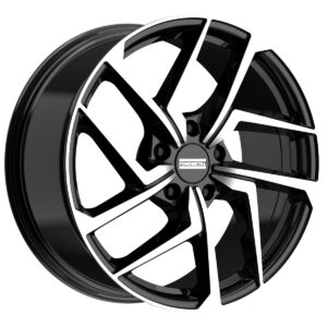Fondmetal Taara Glossy Black Machined 8,5x19 5x112 ET32 CB66,6 R13 850 kg RF20981