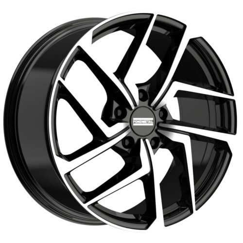 Fondmetal Taara Glossy Black Machined 8,5x19 5x112 ET32 CB66,6 R13 850 kg RF20981