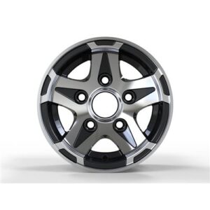 GG Trailer Black Polished 6x10 5x112 ET0 CB67,1 (No Cap) 60° 275885
