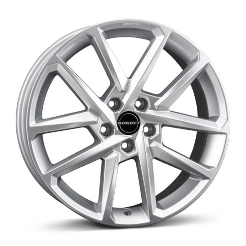 Borbet N Crystal Silver 8x19 5x112 ET39 CB66,6 60° 830 kg 497812