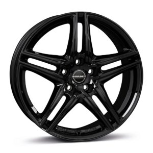 Borbet XR black glossy 6,5x16 5x112 ET22 CB66,6 60° 650 kg 496758