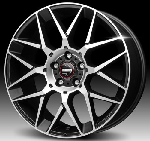 11115 Momo REVENGE EVO 2.0 Matt Black Polished 8x18 5x112 ET45 CB72,3 60° 700 kg W2RE80845512E