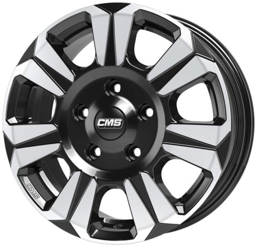 11168 CMS C31 Diamond Black Gloss 6,5x16 5x120 ET60 CB65,1 R14 1150 kg C31 656 60 71S DB