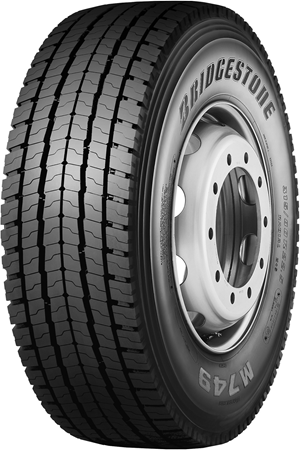 11296 315/70R22.5 Bridgestone M749 152/148M M+S 3PMSF Drive REGIONAL CCB75